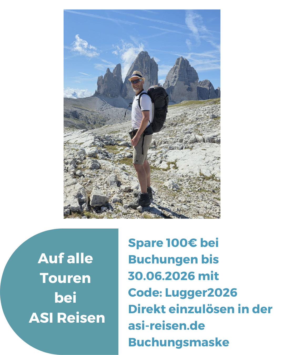 ASI-Reisen Gutschein Christina Lugger ist Humanenergetikerin, Kinesiologin und Pädagogin